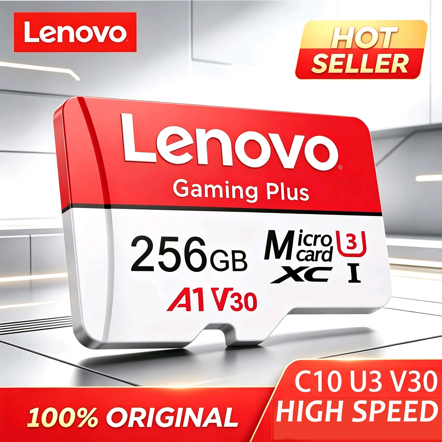 Lenovo Performance SD Memory Card 128GB High Speed Micro SD Card 512GB V30 U3 TF Flash Card For Nintendo Switch Ps4 Ps5 Games