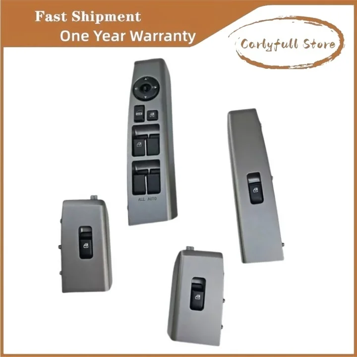 

Master Power Window Lifter Control Switch with Panel for 09-13 Geely Emgrand EC7 RV 718 715 Door Window Regulator Button Switch