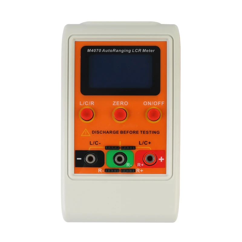 M4070 Auto Ranging LCR Up To 100H 100mF 20MR 1% Accuracy 5 Digit Display Capacitance Inductance Meter Rechargeable