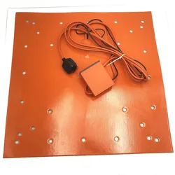 28 Screw Holes Silicone Heater Pad 508X508mm Rubber Heating Mat for Creality CR-10S5 Series 3D Printer With Digital Controller