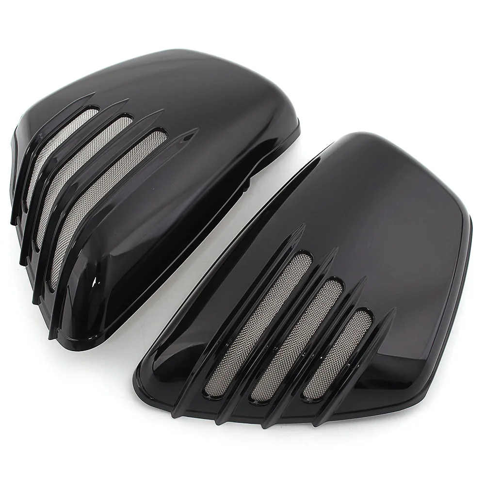 Motorcycle Accessories Left&Right Battery Side Cover Black/Chrome ABS Plastic Fit For Yamaha 1100 Virago 1986-2021