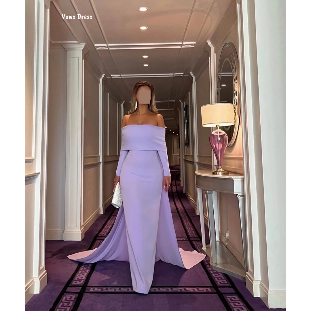 

Vows Elegant Gowns Candle Satin Cloth Wedding Evening Dress Woman Custom Made Robe De Cocktail Femme Shawl Luxury Prom Dress