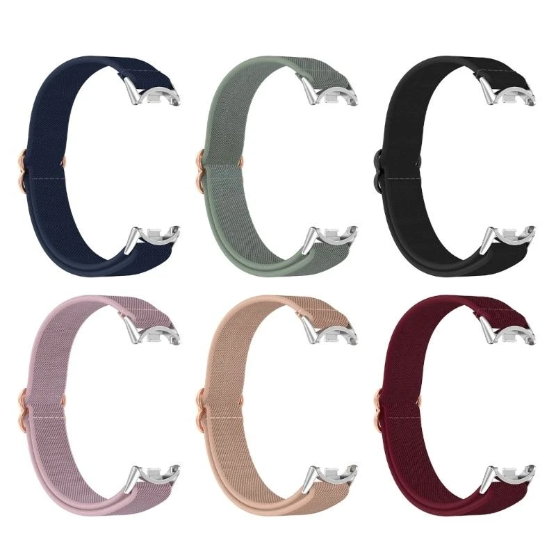 K9FC Adjustable Nylon Watch Bands Washable Watch Straps Breathable Wristband Straps Comfortable Wear for Intelligent Band 9