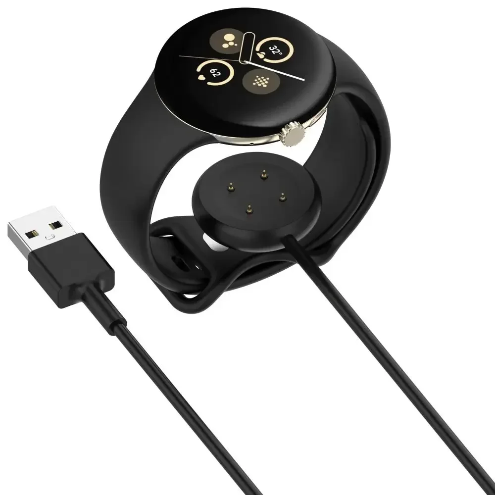 Cable de carga magnético USB tipo C para Google Pixel Watch 2, adaptador de Cable de carga, base de alimentación para Google Pixel Watch 2, accesorios