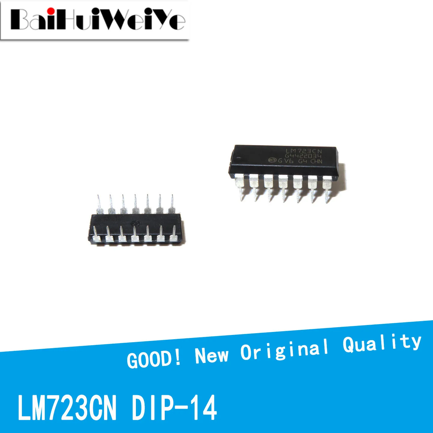 10PCS LM723CN UC723L LM723 Voltage Regulator IC 2-37V DIP-14 New Good Quality Chipset