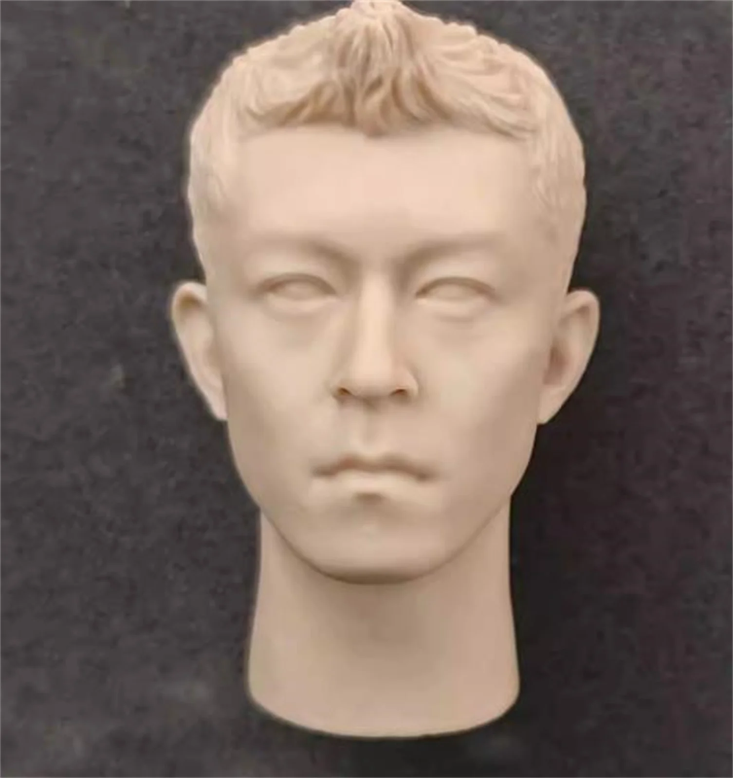 1/6 Male Head Sculpt Head Carving Edison Chen Model Fit 12'' figure Toys For 12'' Action Figure  Actor Star Long Neck