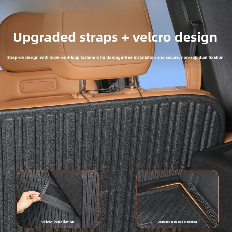 For Chery iCAUR iCAR V27 2026 Car Rear Trunk Mats TPE Anti-scratch Waterproof Cargo Liner Non-slip Trunk Liner Protective Mats