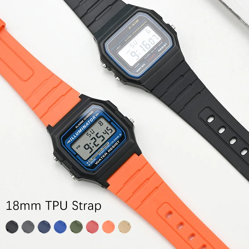 18Mm Resin Strap Fo…