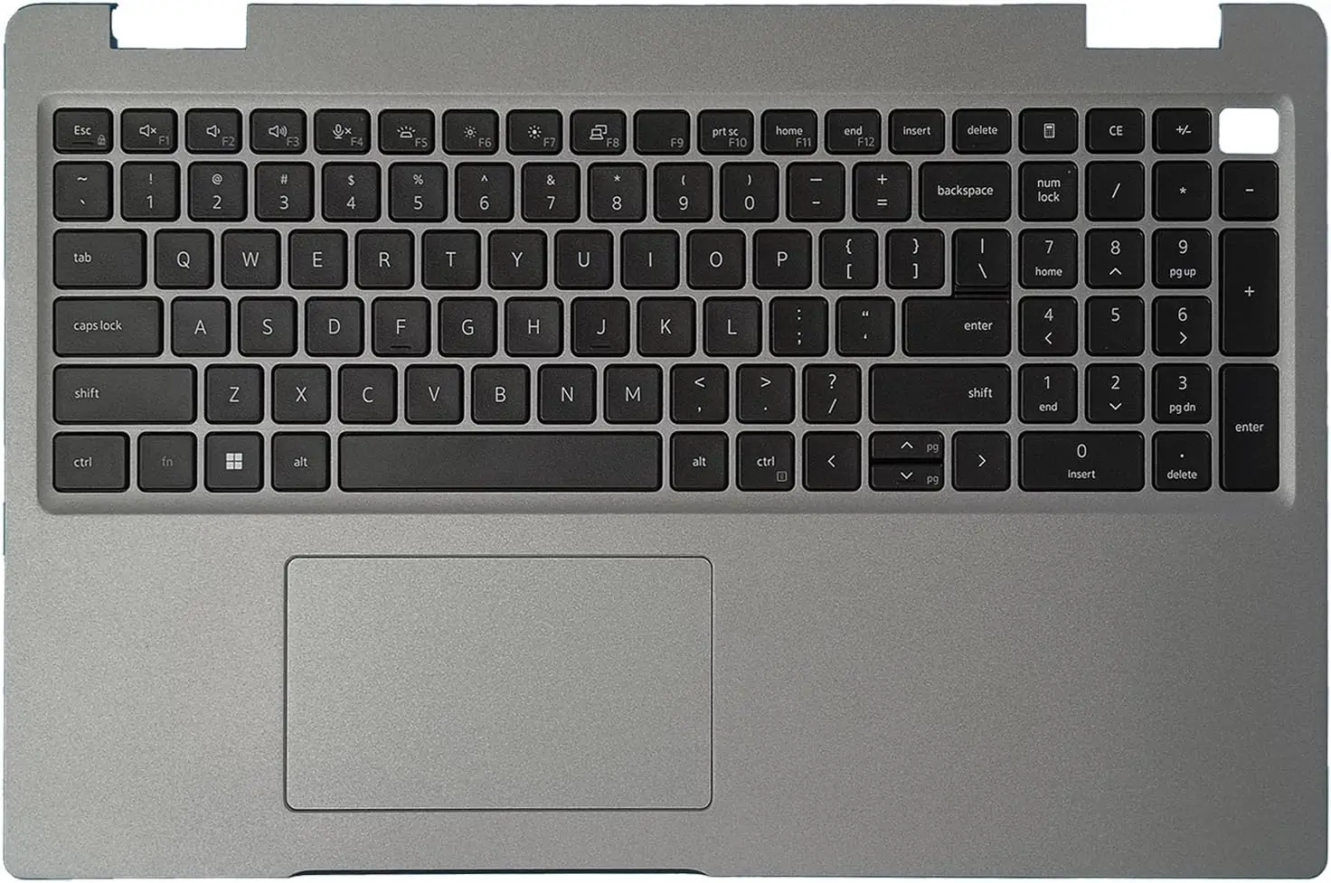 

0DDMHF DDMHF 0RJN4M for Dell Latitude 5530 Precision 3570 Laptop Top Case Palmrest w/ Backlit Keyboard Touchpad Speaker Assembly