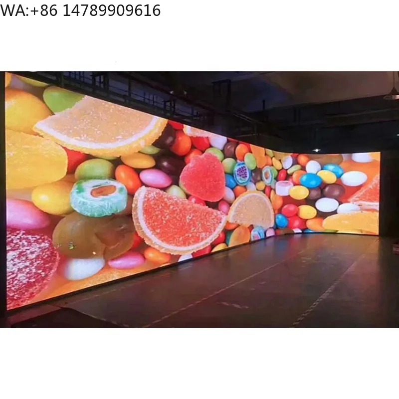 Custom-built LED Displays With Waterproof Protection High Precision Indoor P1.53 Full-Color Digital Poster Text For Retail Store