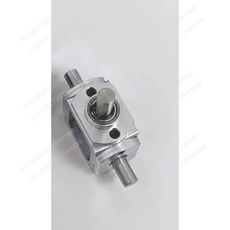 Right angle drive 1M20T bevel gear reducer T type cross 90 degree commutator, transmission ratio 1:1 output