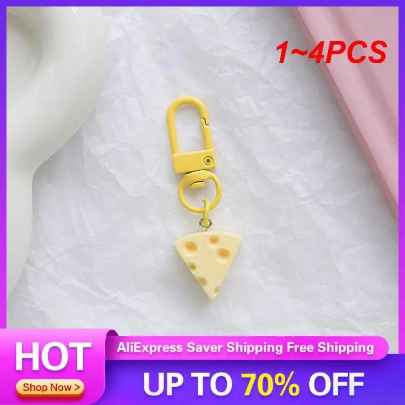 1~4PCS Resin Pendant Interesting Resin Pendant Small Bag Pendant Round And Smooth 6.8g Accessories Wear-resistant Key Chain