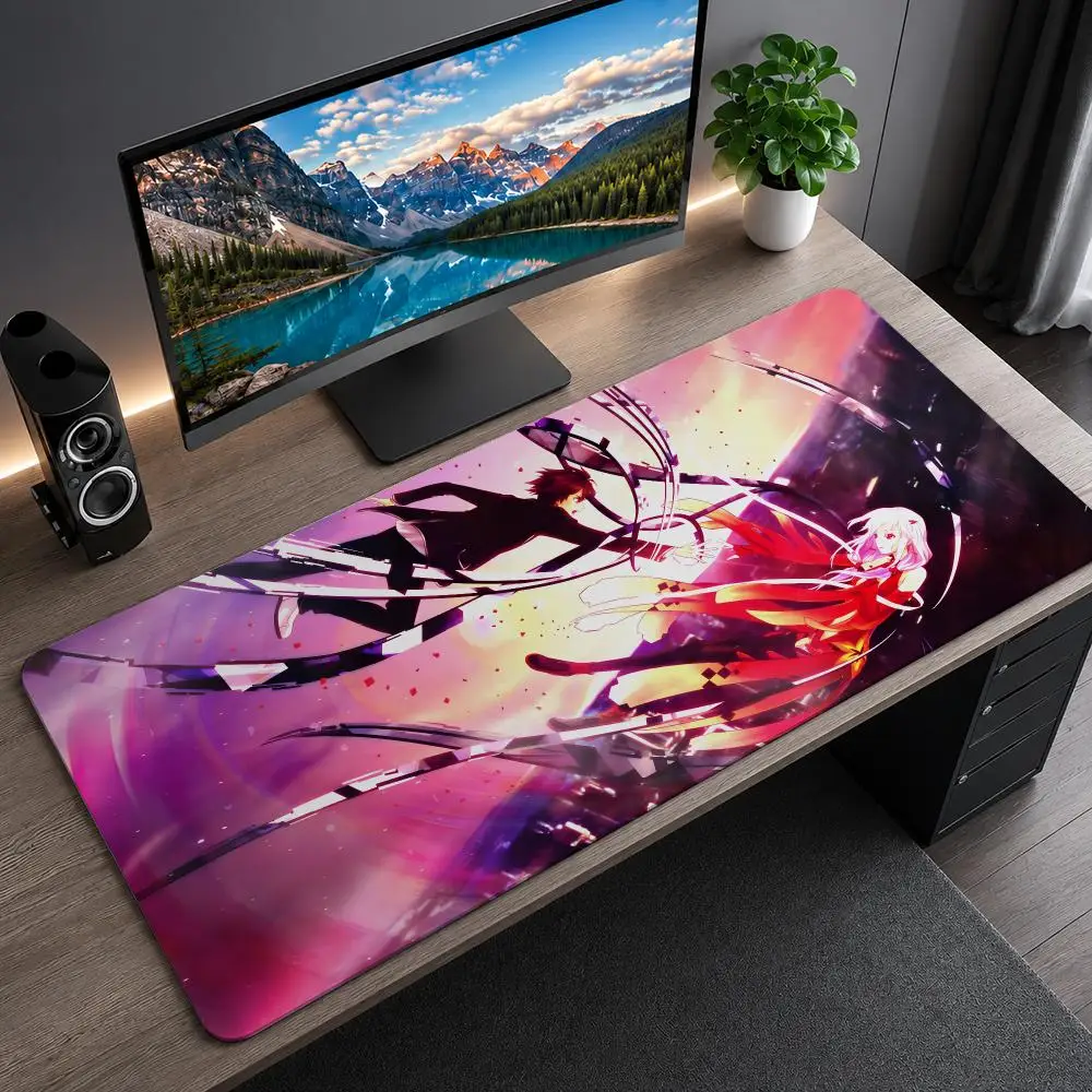 Guilty Crown Mouse Pad Mousepad Large Gaming Mouse Pad LockEdge Thickened Computer Keyboard Table Desk Mat
