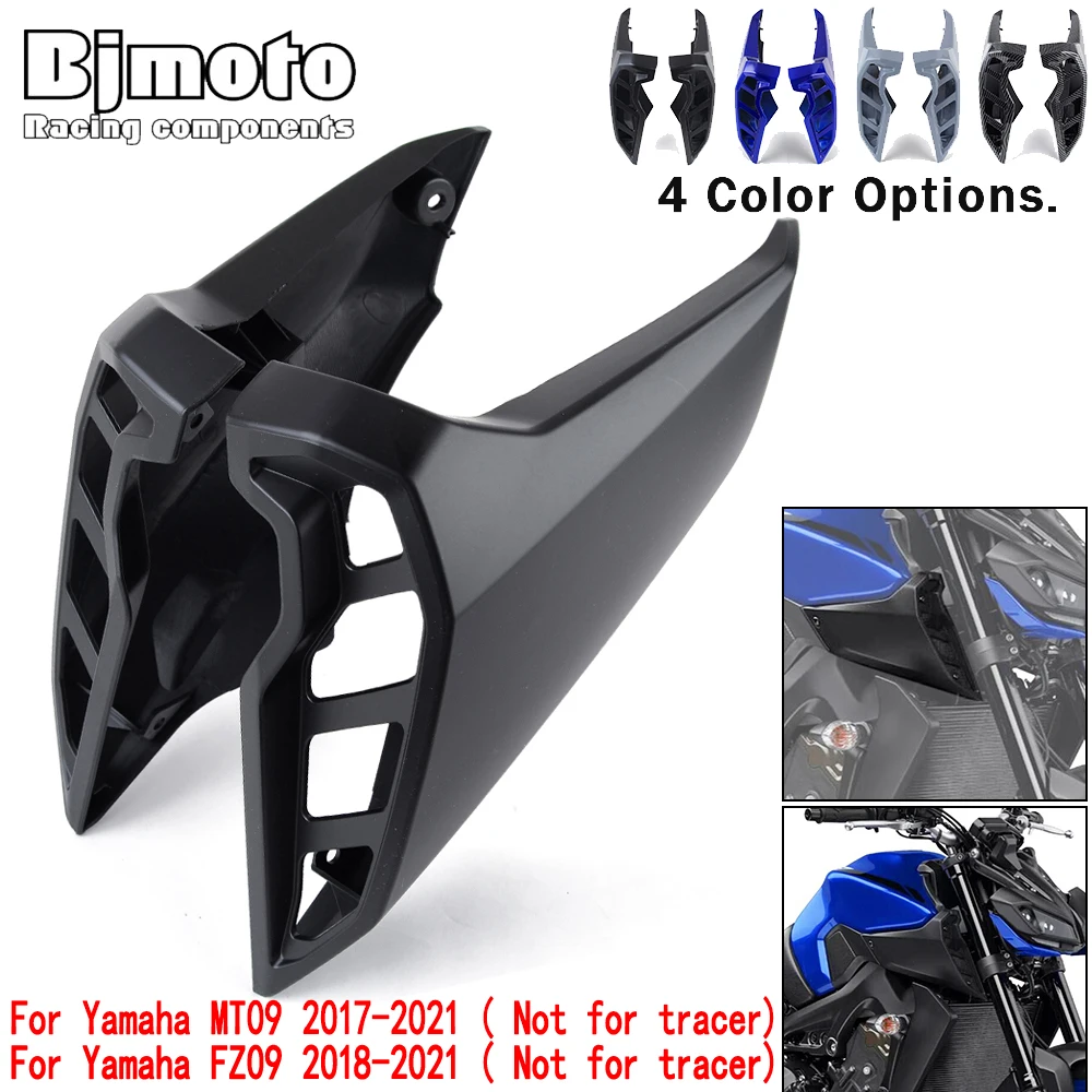 

MT09 FZ09 FZ-09 Motorcycle Tank Side Fairings Air Intake Cover For Yamaha MT-09 MT09 2017-2021 FZ09 2018 2019 2020 2021