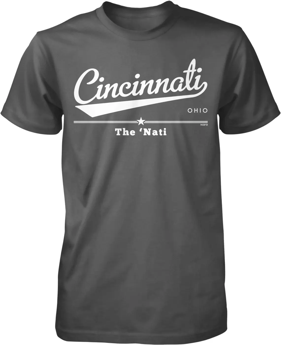 Cincinnati Ohio The Nati Men's T shirt NOFO_00914