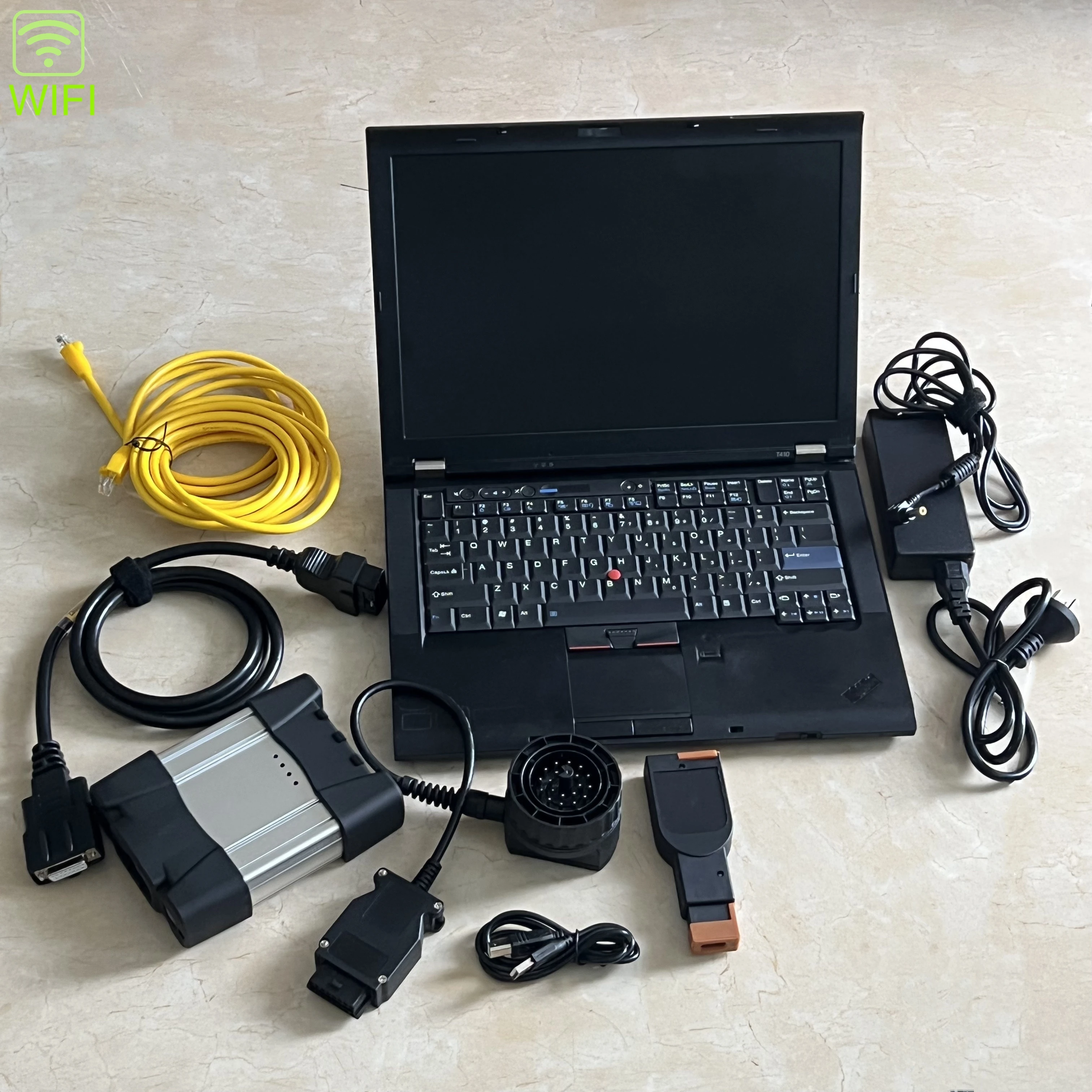 

ICOM Next WiFi Connect for BMW Cars Mini E Serial Diagnostic Tools Used Laptop T410 I5 CPU 8G 1TB SSD Software Version 11.2025