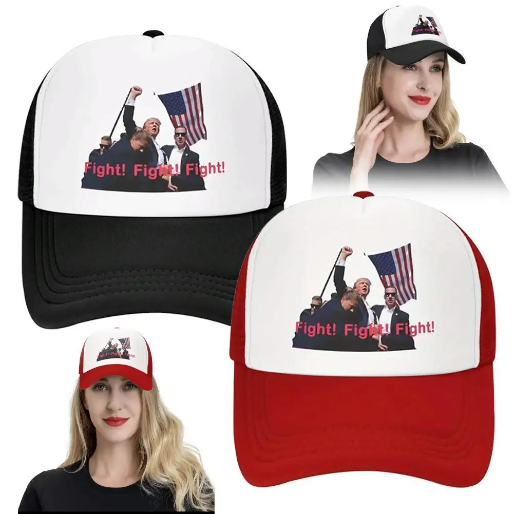 HIGH-END President Election 2024 New After Assassination America Adjustable Hiking Great Caps Women Snapback Men Make Cap F1U2