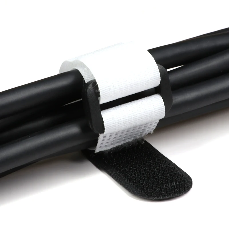 

20/30/40/50cm Reusable Fastening Hook and Loop Securing Straps Durable Multi-functional Nylon Cable Ties Wire Organizer DIY
