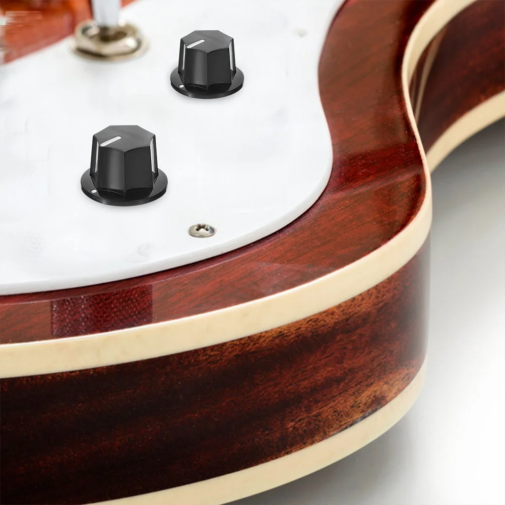 

20Pcs Durable Guitar Knobs Lightweight Easy to Carry and Use for Potentiometer Volume Controls Potentiometer Knobs