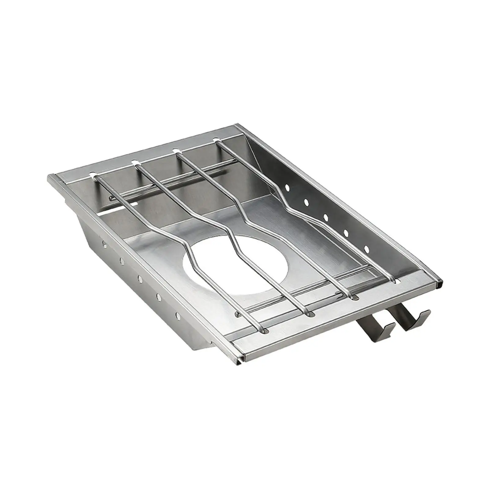 Furnace Plate Frame Easy to Use Bracket for Backpacking Camping Fishing