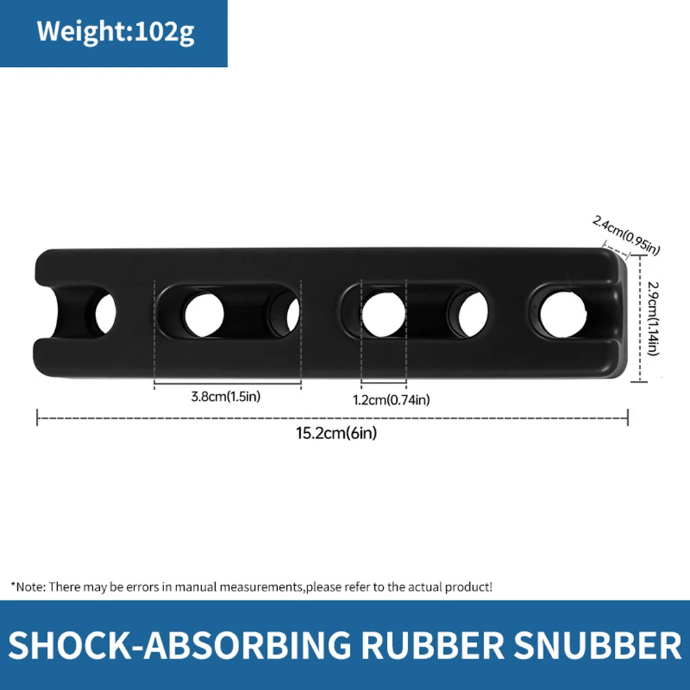 Flexible Rubber Mooring Solution Boat Mooring Guide Mooring Rope Guide Compatible With Mooring Lines Flexible Rubber