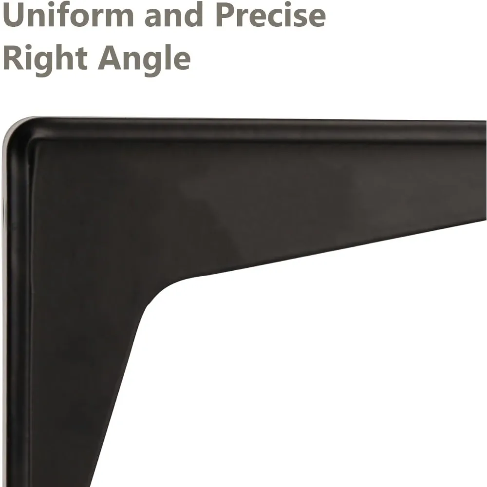 دعامات أرفف معدنية شديدة التحمل مقاس 10 بوصة لتخزين العداد والكونترتوب والمرآب مع دعم جداري ممتاز وقوة عالية #4