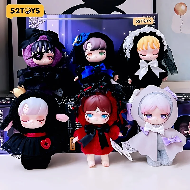

52toys Lilith Forbidden Contract Blind Box Plush Pendant Collectible Anime Figure Desktop Decor For Anime Fans Mystery Surprise