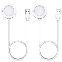 2-Pack Replacement Charger for Xiaomi S2/S3/S4/H1 Blood Pressure Watch/Watch2 Pro USB Smartwatch Charger Charging Cable