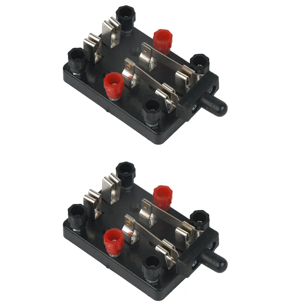 

Doublepole Closed Switches Set of Two for For electrical Laboratory Equipment with Reliable Screw Terminal Wiring