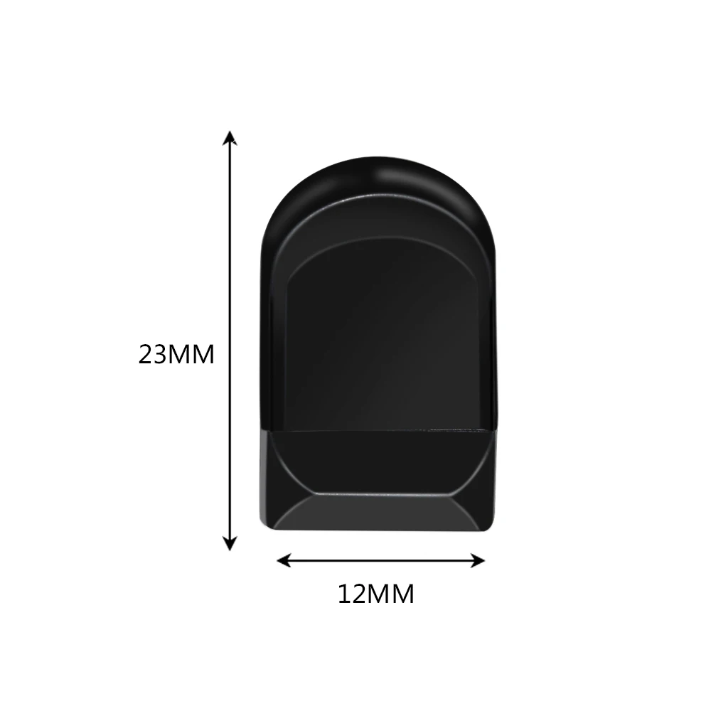 Mini clé USB 100 super mince, 4 Go, 8 Go, 32 Go, 64 Go, couleur noire, micro clé USB, 2.0 pièces/lot