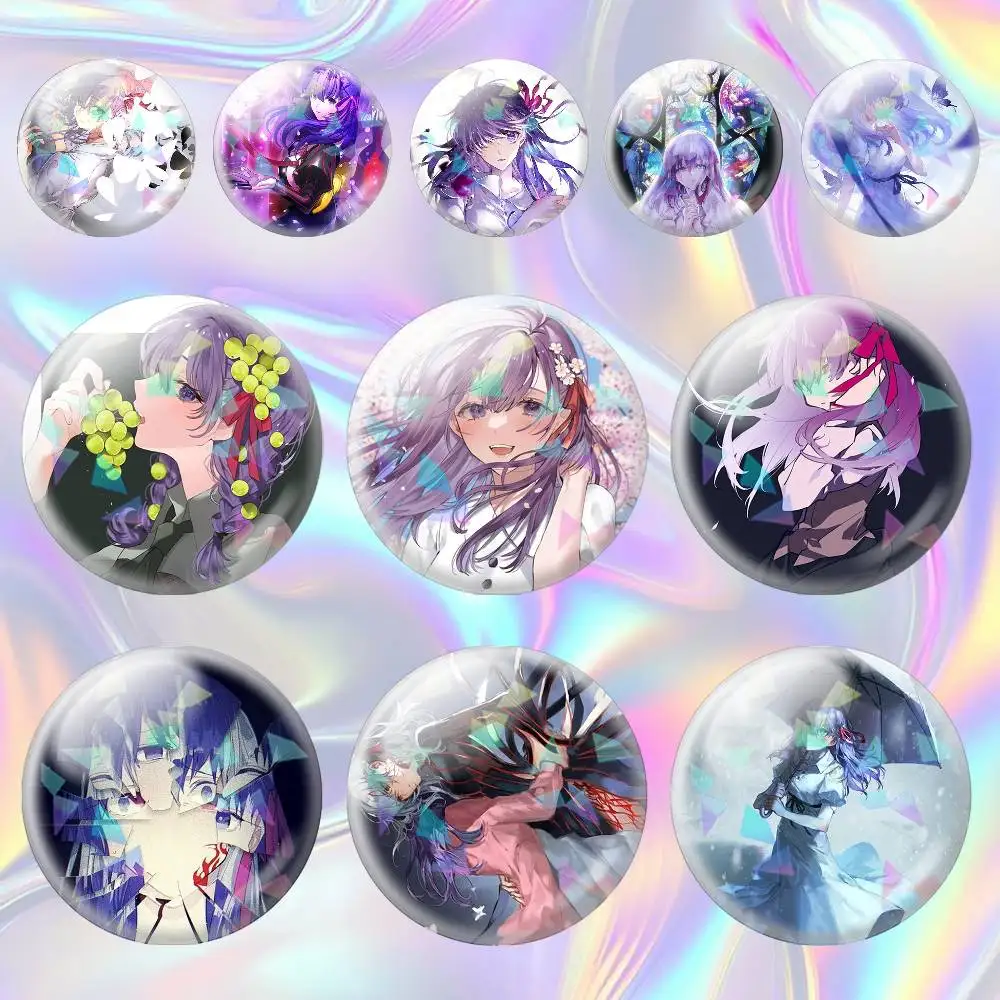 

Sakura Matou FSN Fate Stay Night Anime Girl 75mm 58mm 44mm 25mm Brooch Backpack Hat Pins Accessories Toys Badge