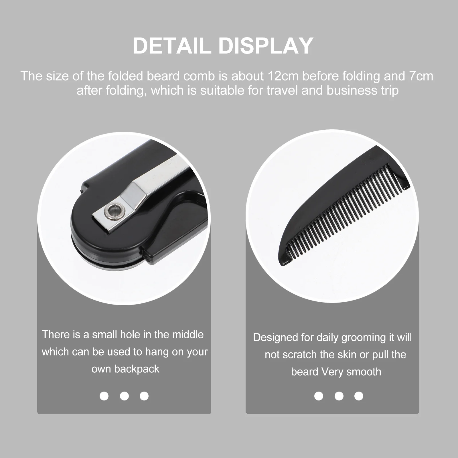 Рисунок 6 - складная расческа для бороды портативный