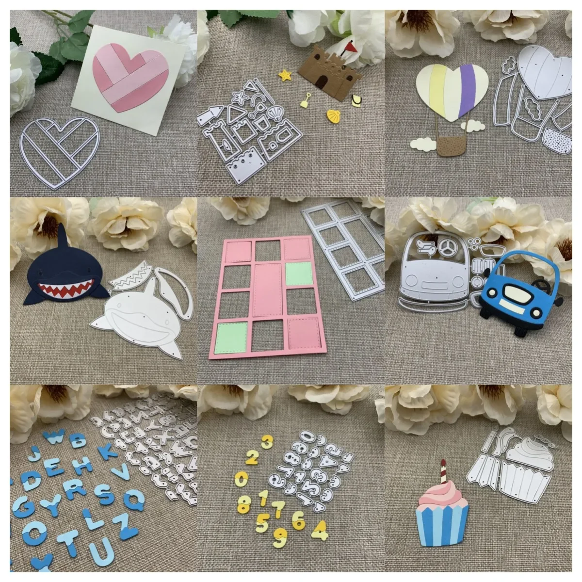 Various new series arrive Metal Cutting Dies For DIY Scrapbooking Decorative Embossing Handcraft Die Cutting Template Mold