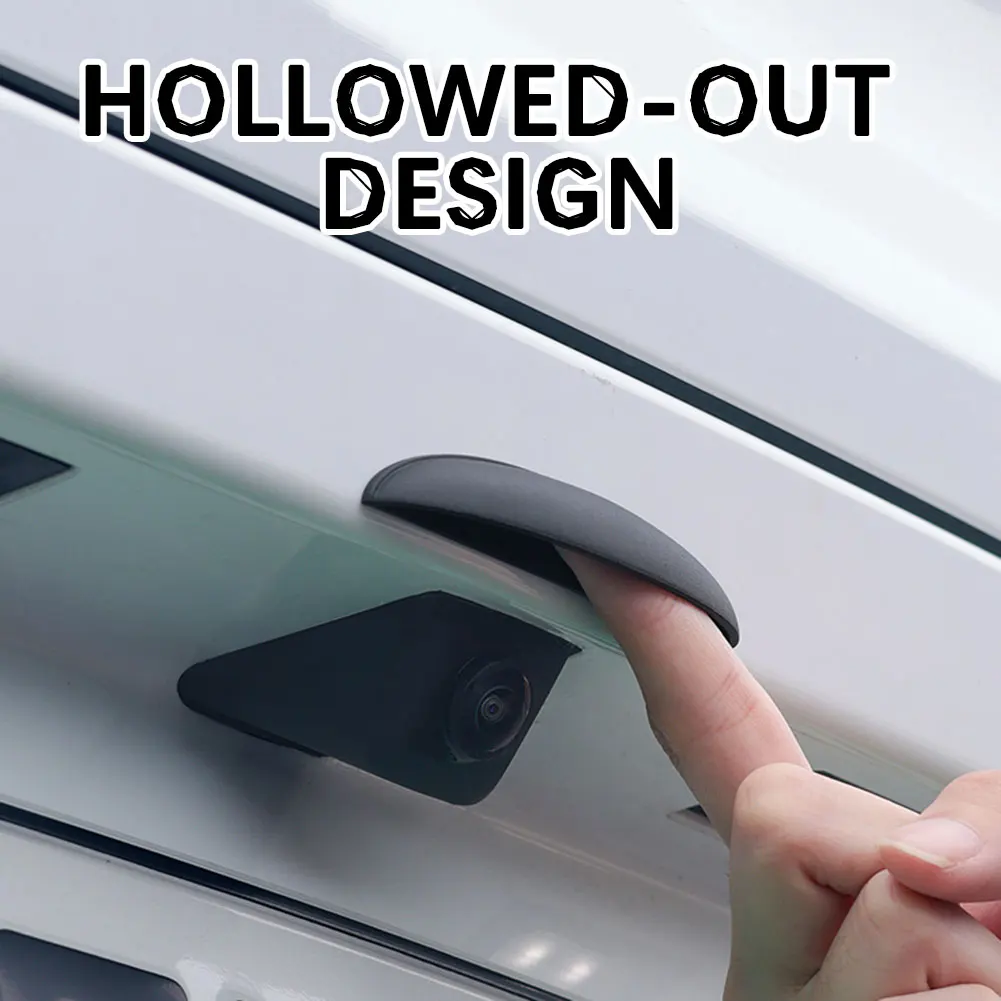 

Rear View Backup Camera Cover ABS Rain/Sun/Snow Guard For Clear-Vision Outdoor Vehicle Protecction