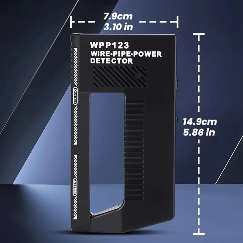 AB34-Wire Pipe Power Detector, ปรับการแจ้งเตือนท่อ Power Wall STUD Finder เครื่องตรวจจับโลหะ Wall STUD Finder เครื่องตรวจจับโลหะ