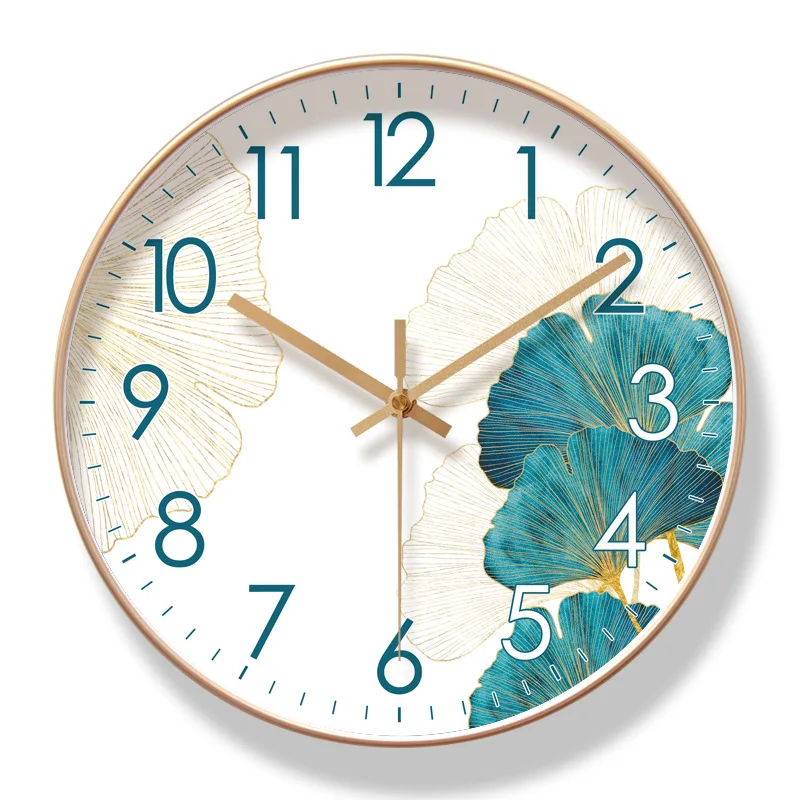 Reloj de pared de 10/12 pulgadas para sala de estar, relojes sencillos, reloj de pared moderno para el hogar, reloj de cuarzo silencioso con segunda mano, reloj de pared