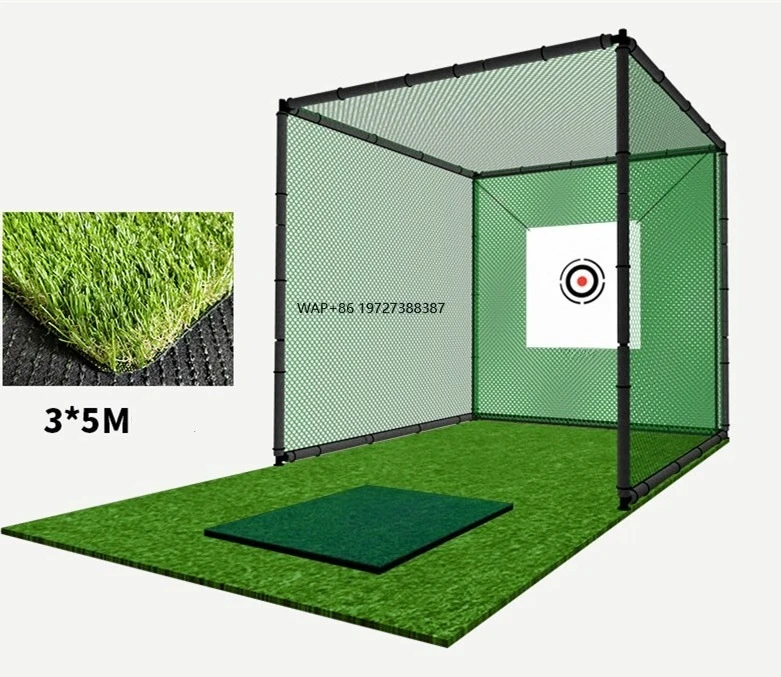 

2021 Factory Price Custom 3mx3mx3m Outdoor Golf Practice Training Driving Hitting Net