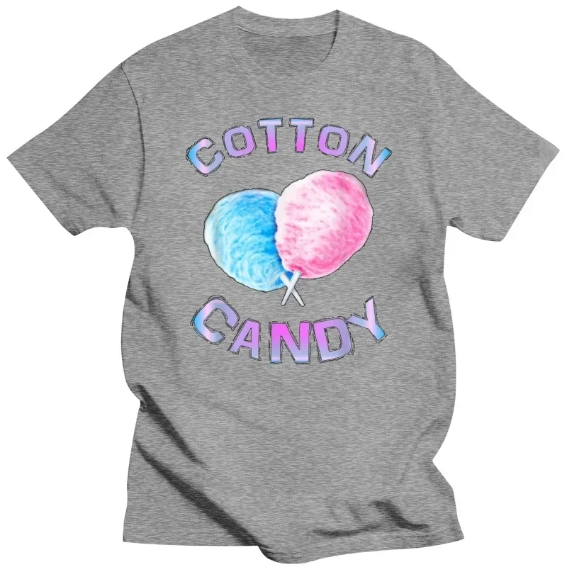 Cotton Candy Sticks Cones Floss Sweet Soft Funny Black T-Shirt S-5XL New Arrival Summer vintage Short Sleeve Hot Sale