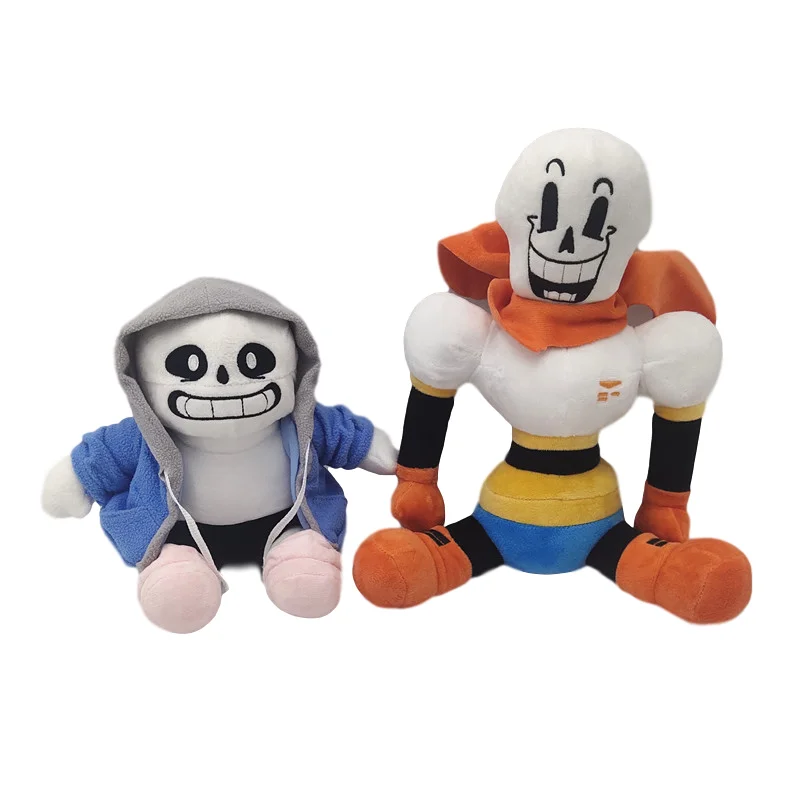 30cm Undertale Papyrus Plush Toys Doll Undertale Sans Papyrus Plush Soft Stuffed Toys for Children Christmas Gifts