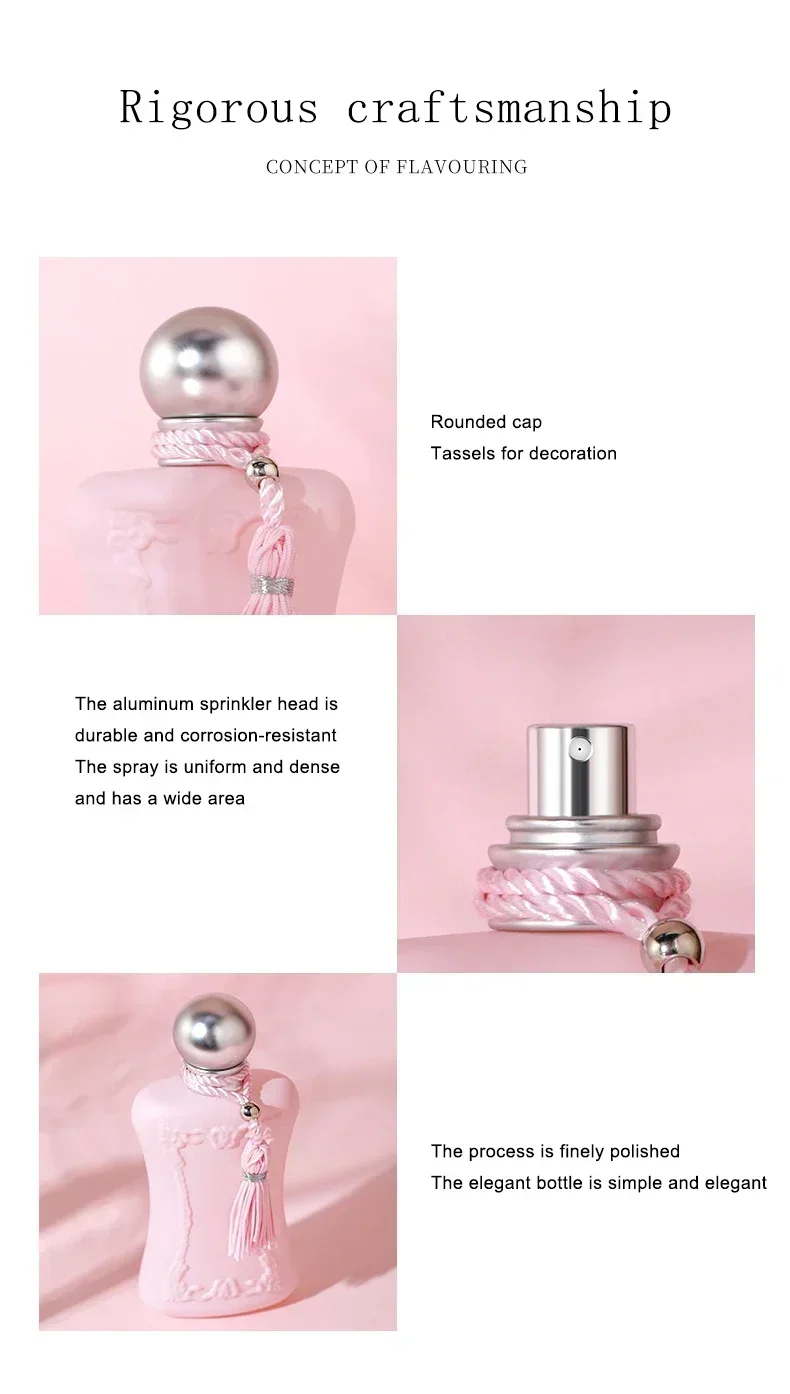 75ml High Quality Pheromone Perfume Mimosa Fragrance Body Splash Lasting Natural Perfumes Feminino Importador Original