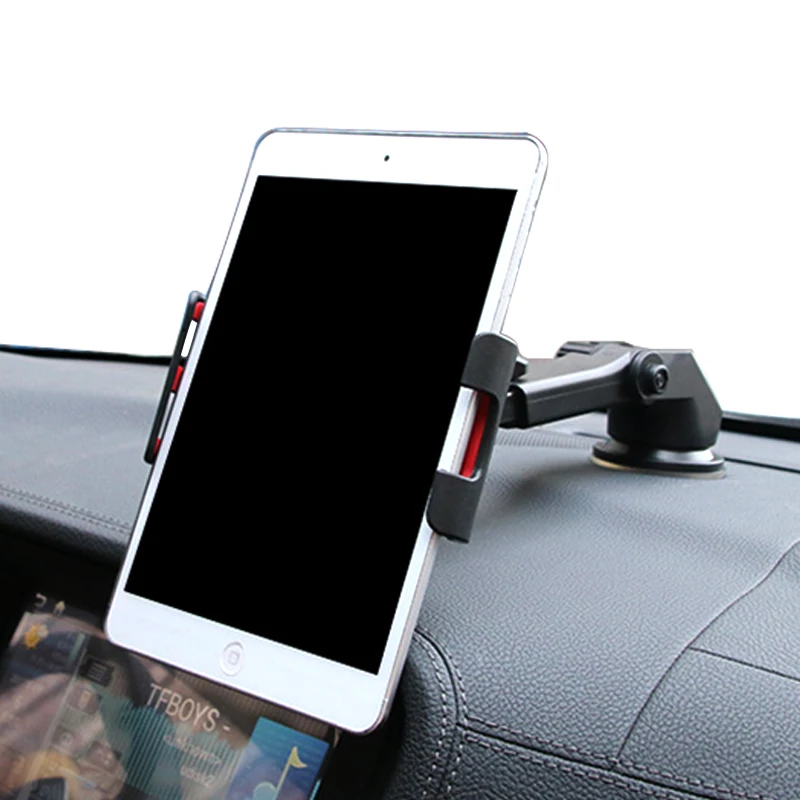 Car Dashboard Windshield Tablet Mount for ipad 7- 10.5 inch Tablet Car Mount Holder Cell Phone Holder