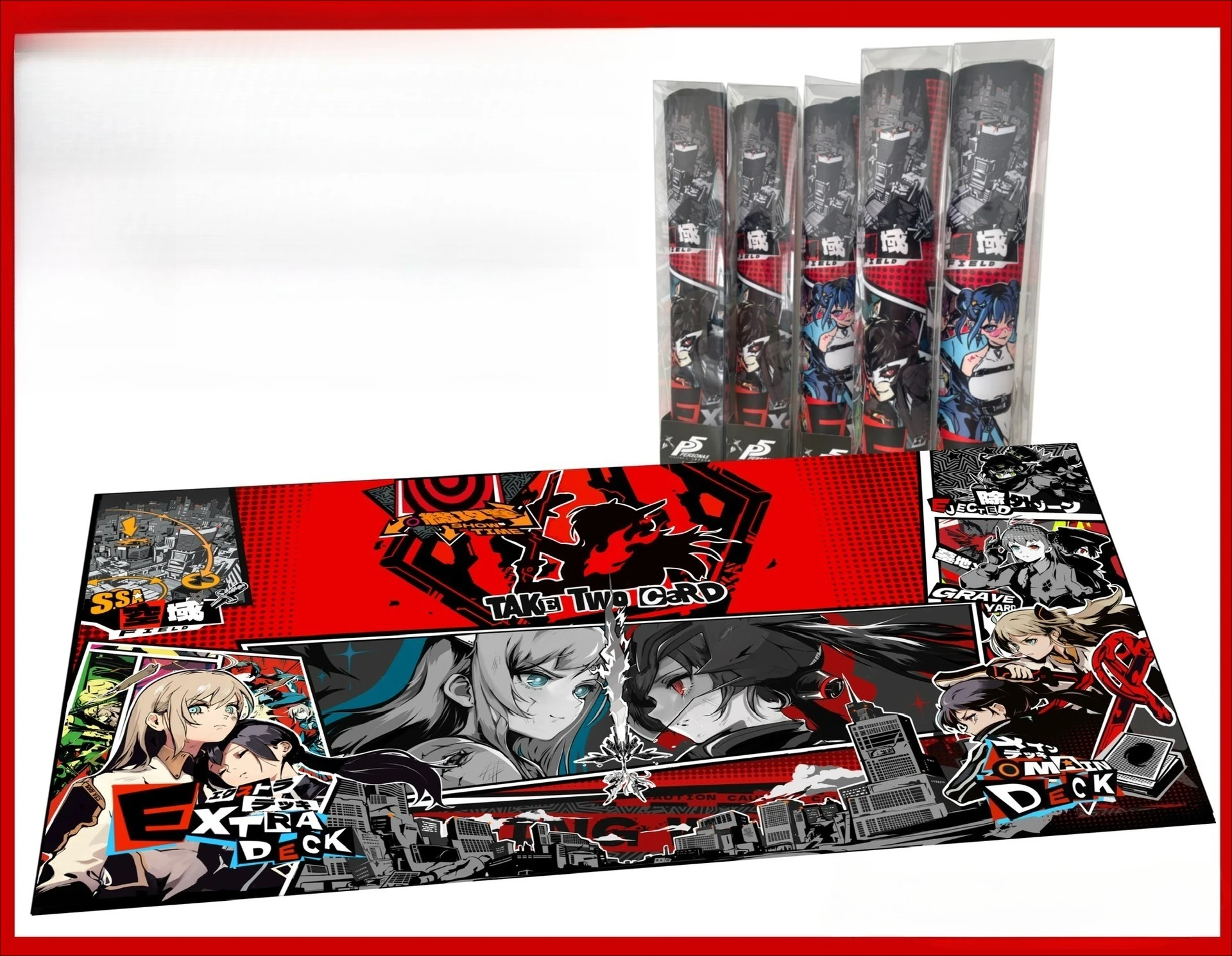 

60 шт. оригинальный DIY P5 Art Style Yugioh Sky Striker Ace Play Mat Yu-Gi-Oh! Коллекционные карточные игры Коврик Duel Plate Резиновый коврик для карточек