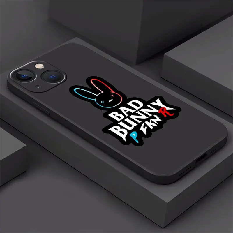 Bad Bunny X100pre Case For Apple iPhone 15 14 11 13 12 Pro 7 X XR XS Max 6 8 Plus SE 2022 15Plus Soft Phone Coque