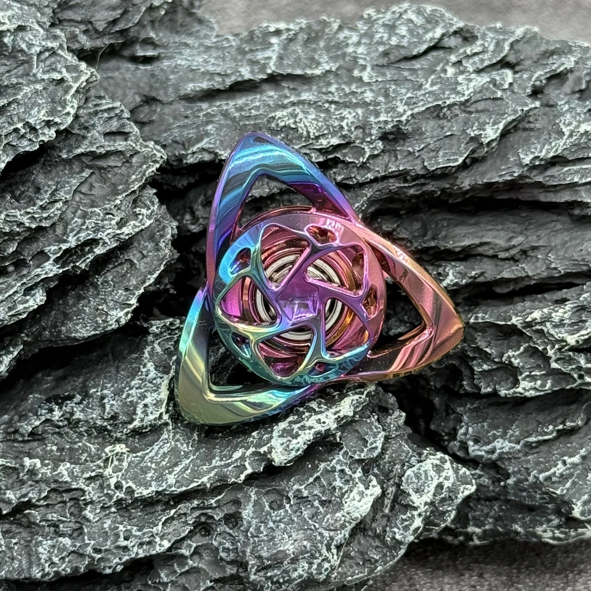 Fidgeting Speelgoed Metalen Fidget Spinner Slider Zirkoniumlegering EDC Anti Stress Zintuiglijke ADHD Focus Tool Speelgoed