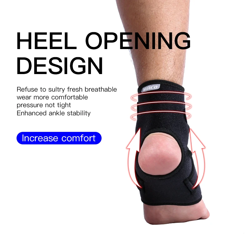 1PC Neoprene Adjustable Ankle Support Brace Provides Ankle Foot Support Arthritis Ankle Wrap Support