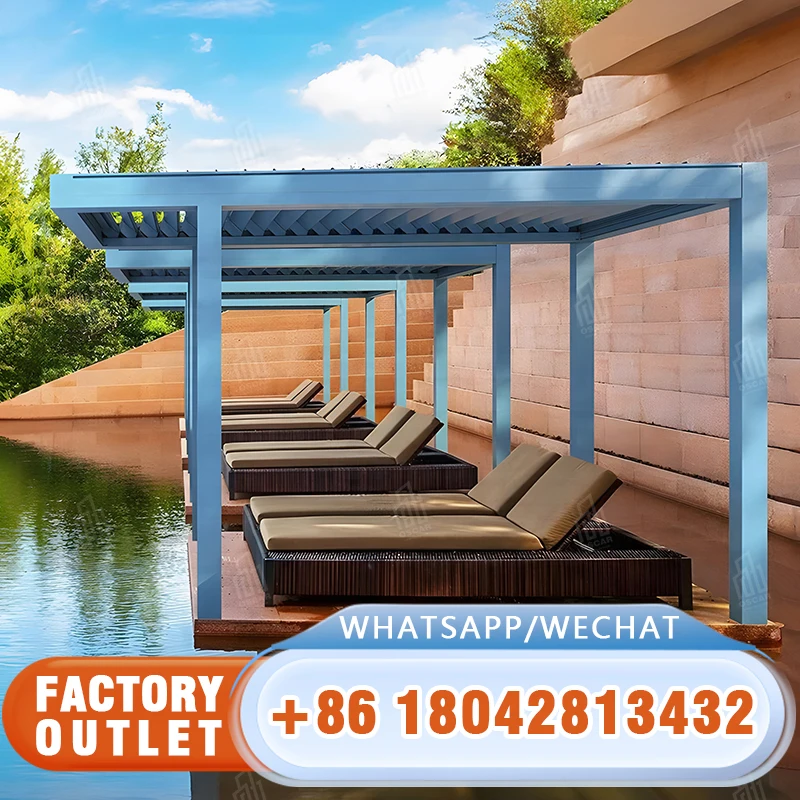 

Customizable EuropeanStyle Gazebo Pergola for Outdoor Garden Parties Ideal Design for B end Clients