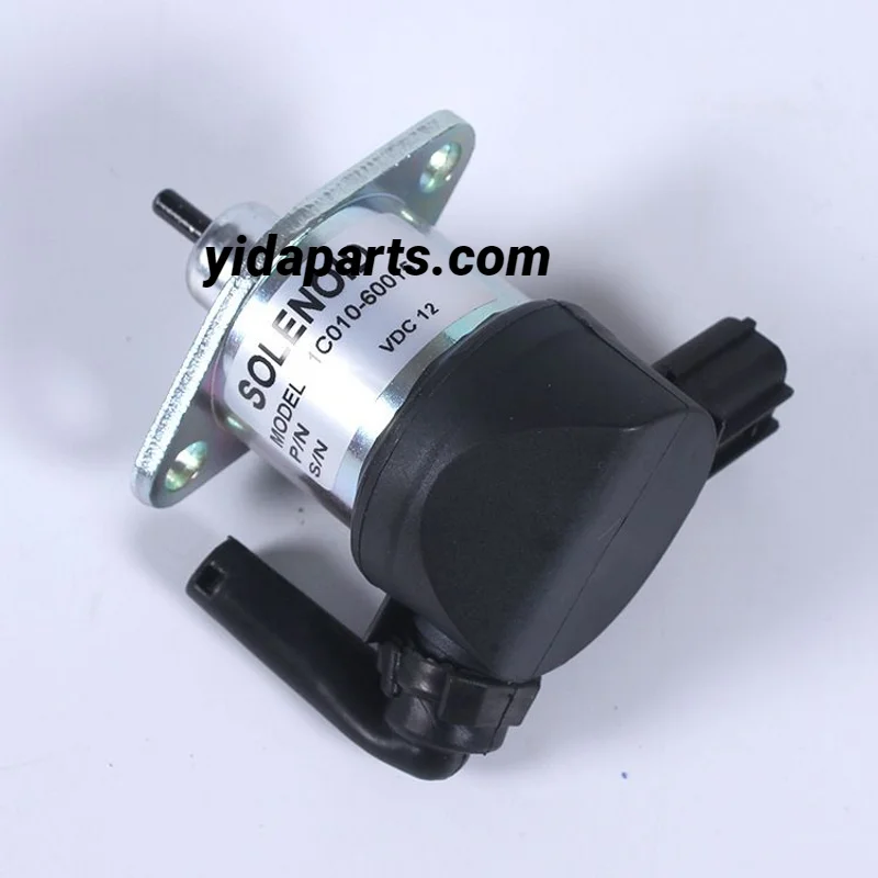 Excavator accessories wholesale jiubaotian 1c010-60015 flameout switch flameout solenoid valve