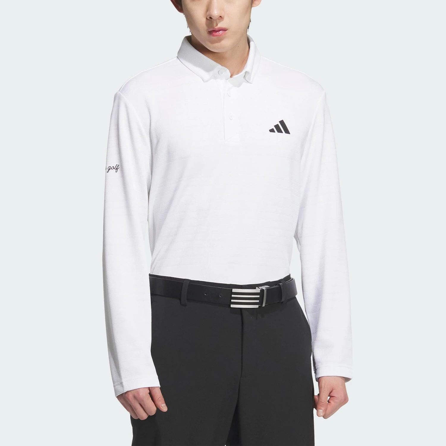 

Оригинальная мужская рубашка-поло для гольфа Adidas MNG LS SHIRTS JL7946