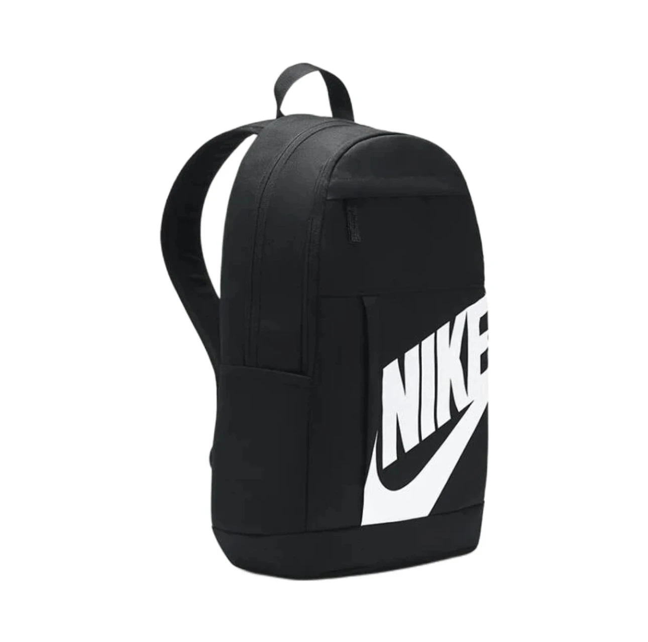 

Nike Basic Large Logo Student Polyester Backpack Backpack Backpack Regular Unisex Couple Black/White DD0559-010