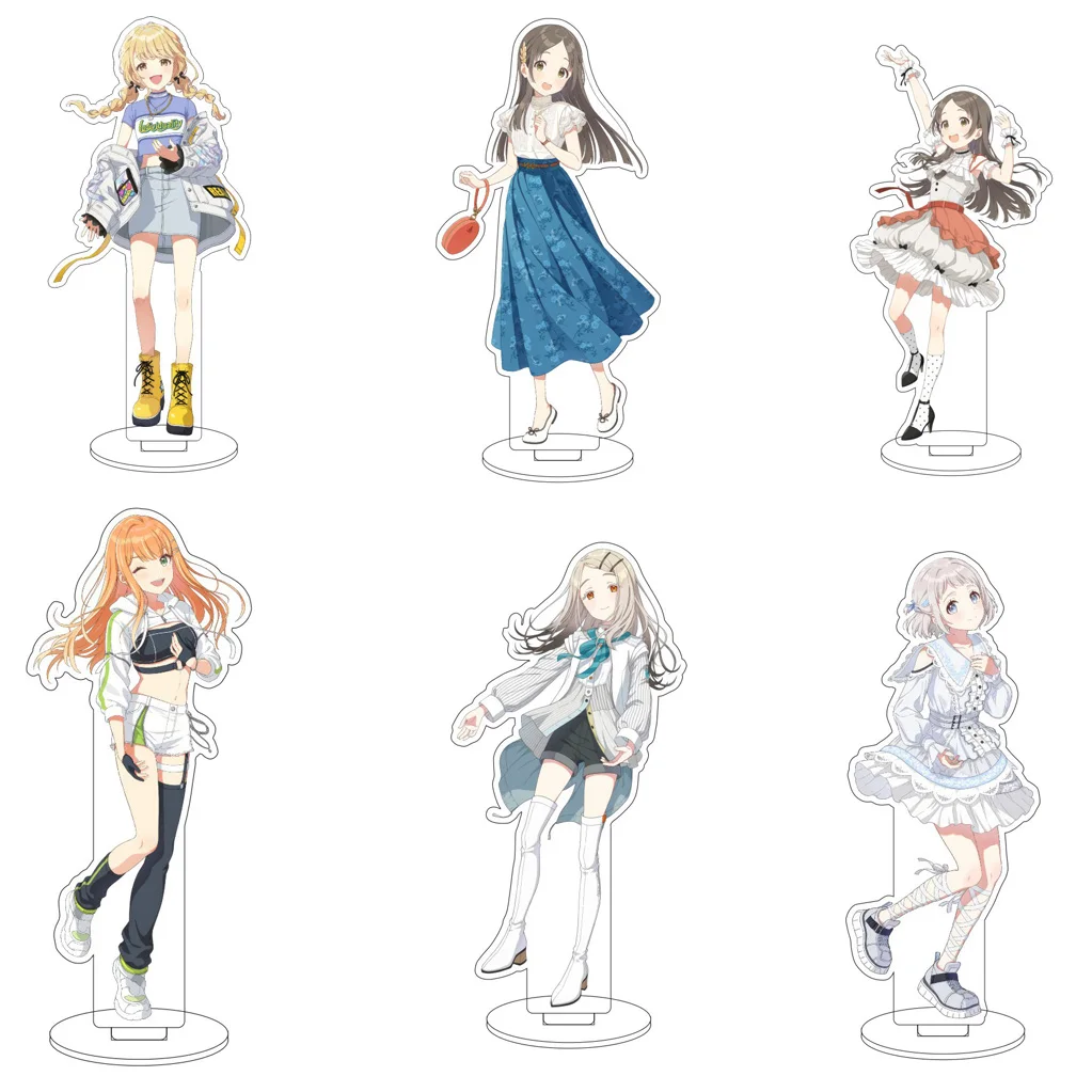 Anime de 16 cm ‌ Gakuen Idolmaster Temari Tsukimura ‌ Fujita Kotone ‌   Figura acrílica de Hanami Ume Cos, adornos, regalos exquisitos